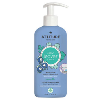 ATTITUDE Little Leaves blueberry body lotion bottle | Available at budcosmetics.com