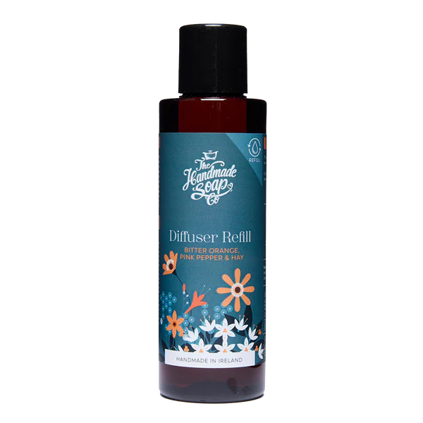 The Handmade Soap Company Reed Fragrance Diffuser - Bitter Orange, Pink Pepper & Hay